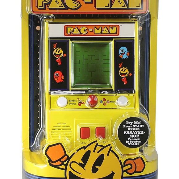 Pac Man Handheld Electronic Mini Video Arcade Game - Picture 8 of 11